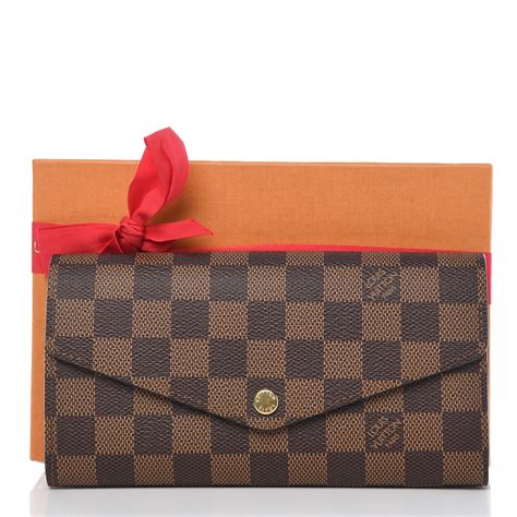 lv sarah damier wallet|Sarah Wallet Damier Ebene Canvas .